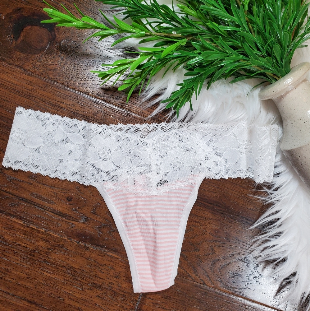 NEW Lacey Pink Victoria Secret Panties | XS